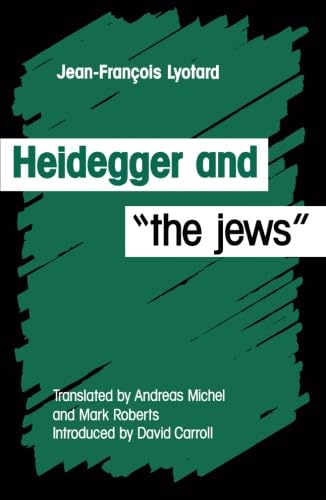 Stock image for Heidegger and "the Jews" for sale by Saucony Book Shop