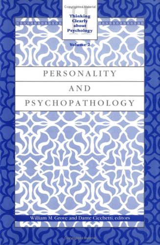 9780816618927: Thinking Clearly about Psychology V2: Personality and Psychopathology