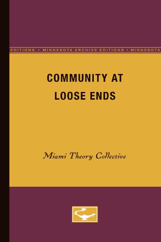 Beispielbild fr Community at Loose Ends zum Verkauf von Green Street Books