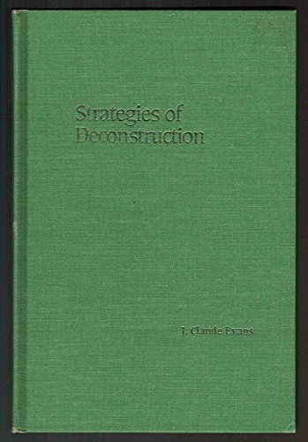 9780816619252: Strategies of Deconstruction: Derrida and the Myth of the Voice