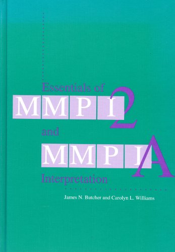 Beispielbild fr Essentials of Mmpi-2 and Mmpi-A Interpretation zum Verkauf von Wonder Book