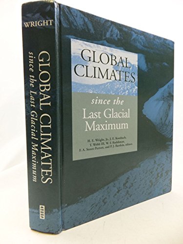 Stock image for Global Climates: since the Last Glacial Maximum. for sale by Black Cat Hill Books