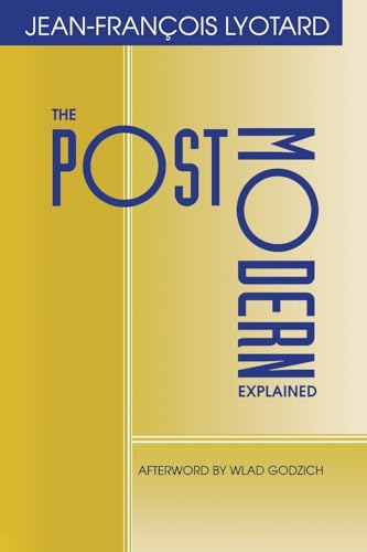 9780816622115: The Postmodern Explained: Correspondence 1982-1985