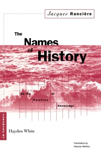 Beispielbild fr Names Of History - On the Poetics of Knowledge zum Verkauf von PBShop.store UK