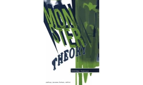 Stock image for Monster Theory: Reading Culture for sale by HPB-Ruby