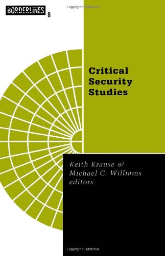 Stock image for Critical Security Studies: Concepts and Cases (Borderlines) for sale by WYEMART LIMITED
