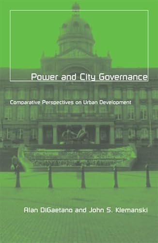 Stock image for Power And City Governance Comparative Perspectives on Urban Development for sale by Revaluation Books