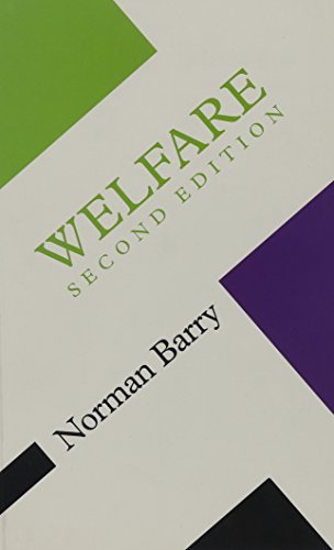 9780816632251: Welfare (Concepts Social Thought)