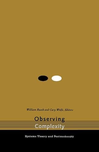 Image d'archives pour Observing Complexity: Systems Theory and Postmodernity mis en vente par HPB-Diamond