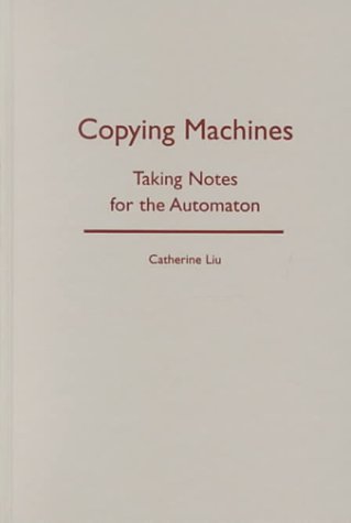 Immagine stock per Copying Machines: Taking Notes for the Automaton