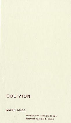 Oblivion (9780816635665) by Auge, Marc