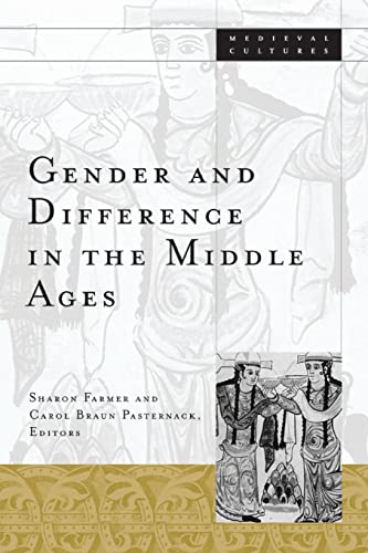 Gender and Difference in the Middle Ages (Medieval Cultures, Volume 32)