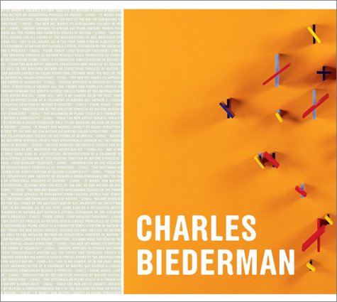 Stock image for Charles Biederman for sale by Irish Booksellers