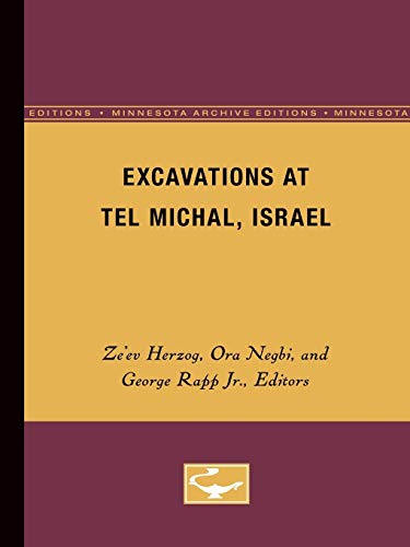 Beispielbild fr Excavations at Tel Michal, Israel (Minnesota Archive Editions) zum Verkauf von Midtown Scholar Bookstore