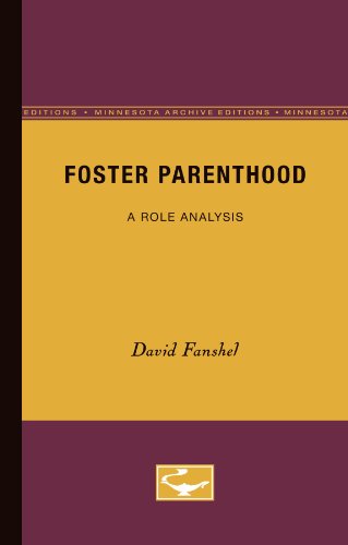 Foster Parenthood (9780816668571) by Fanshel, David