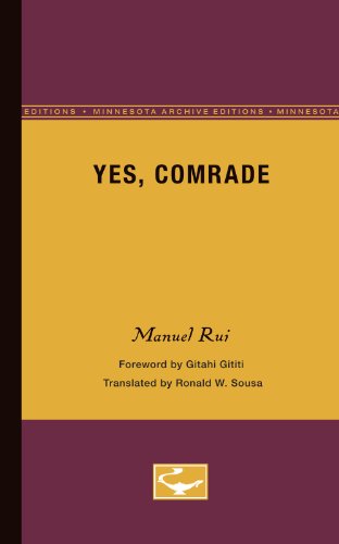 9780816669325: Yes, Comrade (Exxon Lecture Series)