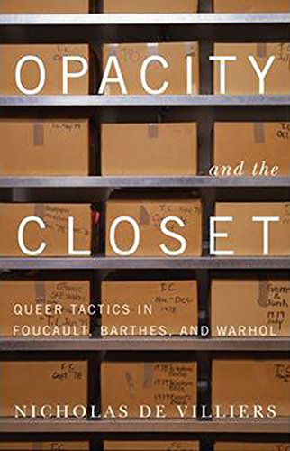 9780816675708: Opacity and the Closet: Queer Tactics in Foucault, Barthes, and Warhol