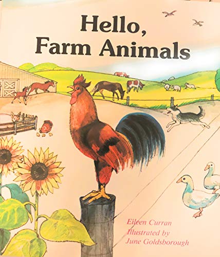 Stock image for Hello, Farm Animals for sale by Front Cover Books