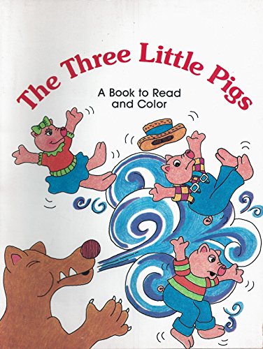 Imagen de archivo de Three Little Pigs : A Book to Read and Color a la venta por Better World Books: West