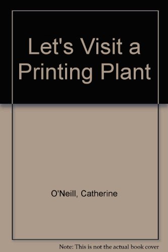 9780816711642: Let's Visit a Printing Plant