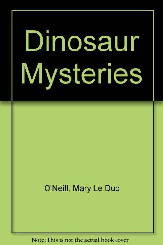 Stock image for Dinosaur Mysteries for sale by Better World Books