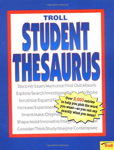 Stock image for Troll Student Thesaurus - Pbk for sale by ThriftBooks-Atlanta
