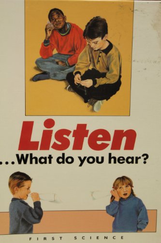 Imagen de archivo de Listen. What Do You Hear? (First Science Books Series) a la venta por Wonder Book