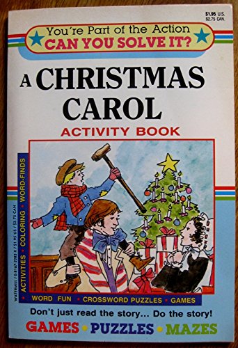 9780816722822: A Christmas Carol Activity Book (Can You Solve It)