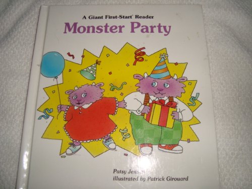 Stock image for Monster Party (A Giant First-Start Reader) for sale by Arundel Books