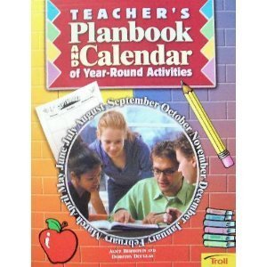 Beispielbild fr Teacher's Planbook and Calendar of Year-Round Activities zum Verkauf von Better World Books