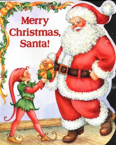 Beispielbild fr Merry Christmas, Santa! (Big Shape Books) zum Verkauf von Wonder Book