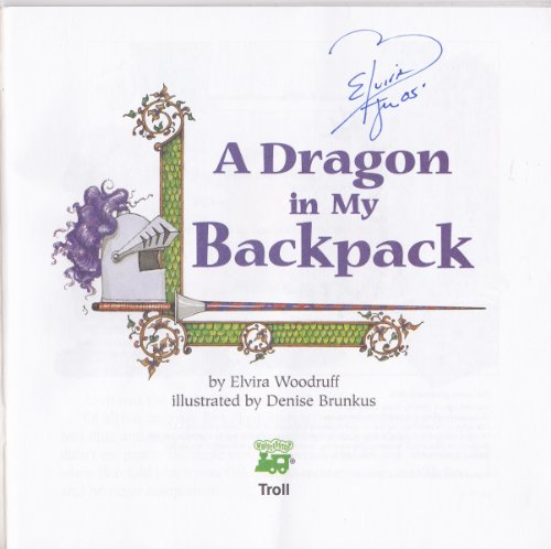 Beispielbild fr Dragon In My Backpack (Trade) zum Verkauf von Gulf Coast Books