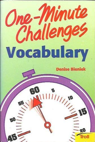 Imagen de archivo de One-Minute Challenges: Vocabulary a la venta por Wonder Book
