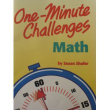 One-minute challenges 2000: Math & English (9780816749904) by Shafer, Susan