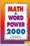 Imagen de archivo de Math and Word Power 2000 a la venta por SecondSale