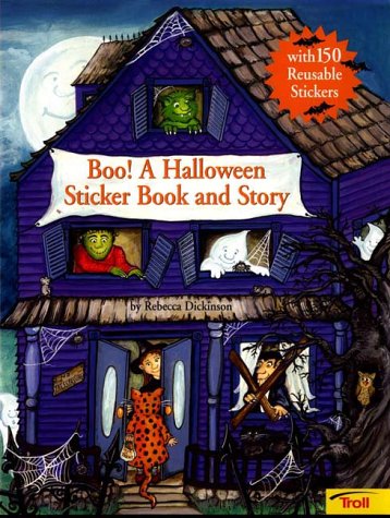 Stock image for Boo! a Halloween Sticker Book & Story for sale by ThriftBooks-Dallas
