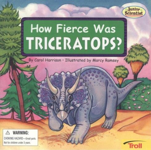 Beispielbild fr How Fierce Was Triceratops? zum Verkauf von Wonder Book