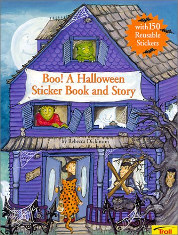 9780816777792: Boo! a Halloween Sticker Book and Story