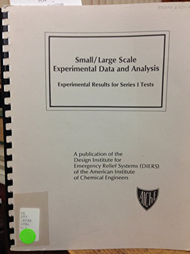 Stock image for Small/large scale experimental data and analysis : experimental results for series I tests : progress report. for sale by Zubal-Books, Since 1961