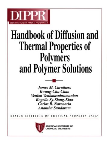 Beispielbild fr Handbook of Diffusion and Thermal Properties of Polymers and Polymer Solutions zum Verkauf von Zubal-Books, Since 1961