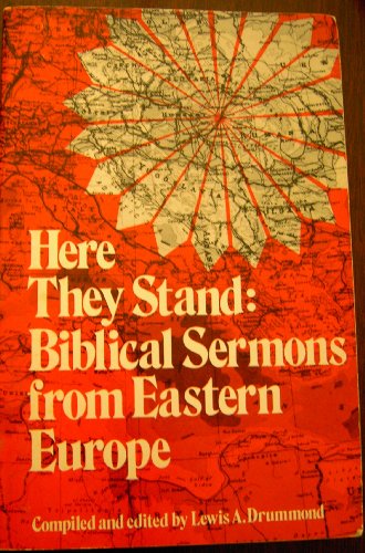 Beispielbild fr Here they stand: Biblical sermons from Eastern Europe zum Verkauf von Basement Seller 101