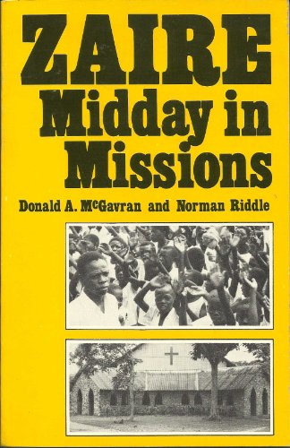 Imagen de archivo de Zaire - Midday in Missions a la venta por Bibliohound