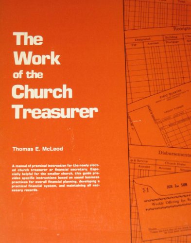 Imagen de archivo de The Work of the Church Treasurer a la venta por Modetz Errands-n-More, L.L.C.