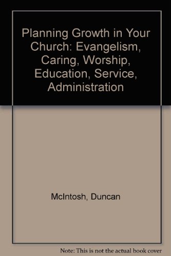 9780817010072: Planning Growth in Your Church: Evangelism, Caring, Worship, Education, Service, Administration