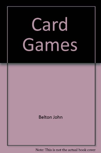 Stock image for Card Games for sale by WorldofBooks