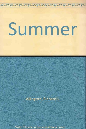 Imagen de archivo de Summer a la venta por Better World Books