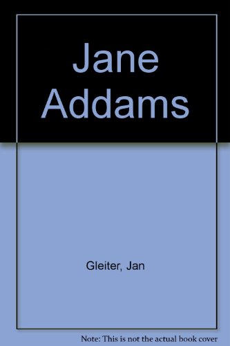Beispielbild fr Jane Addams zum Verkauf von Wonder Book