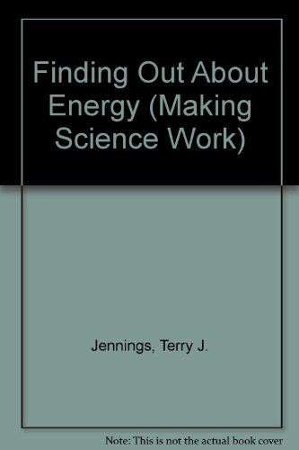Imagen de archivo de Finding Out about Energy a la venta por Better World Books: West