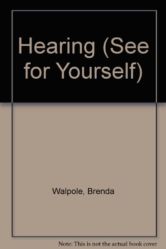 Stock image for Hearing (See for Yourself) for sale by Ergodebooks