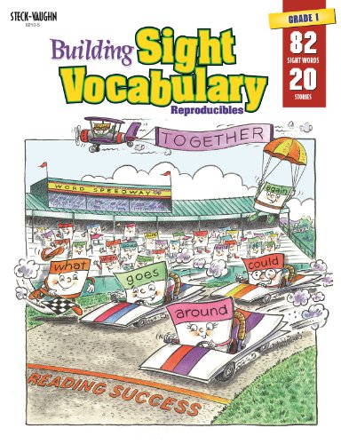 Beispielbild fr Building Sight Vocabulary Reproducibles Book 1 (Grade K - 1) zum Verkauf von SecondSale